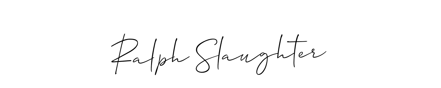 See photos of Ralph Slaughter official signature by Spectra . Check more albums & portfolios. Read reviews & check more about Allison_Script font. Ralph Slaughter signature style 2 images and pictures png