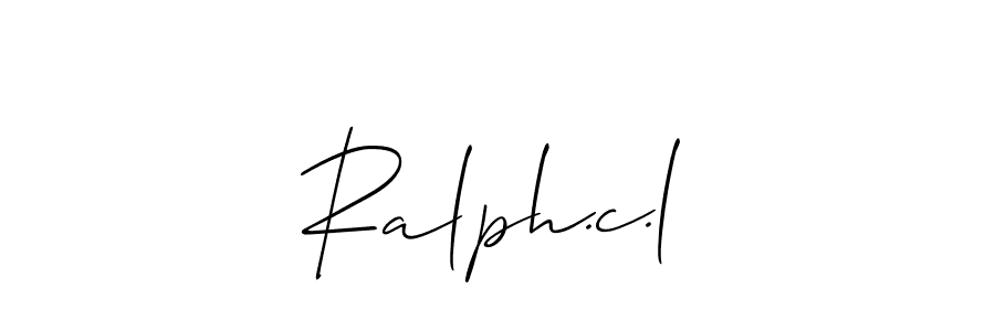 Here are the top 10 professional signature styles for the name Ralph.c.l. These are the best autograph styles you can use for your name. Ralph.c.l signature style 2 images and pictures png