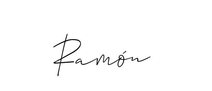 Make a beautiful signature design for name Ramón . Use this online signature maker to create a handwritten signature for free. Ramón  signature style 2 images and pictures png
