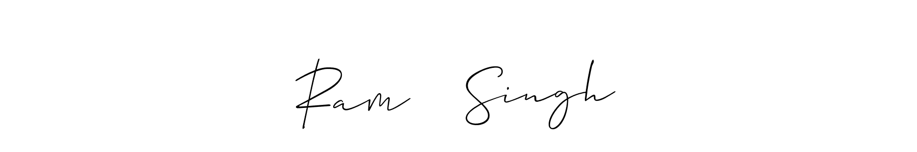 The best way (Allison_Script) to make a short signature is to pick only two or three words in your name. The name Ramवीर Singh include a total of six letters. For converting this name. Ramवीर Singh signature style 2 images and pictures png