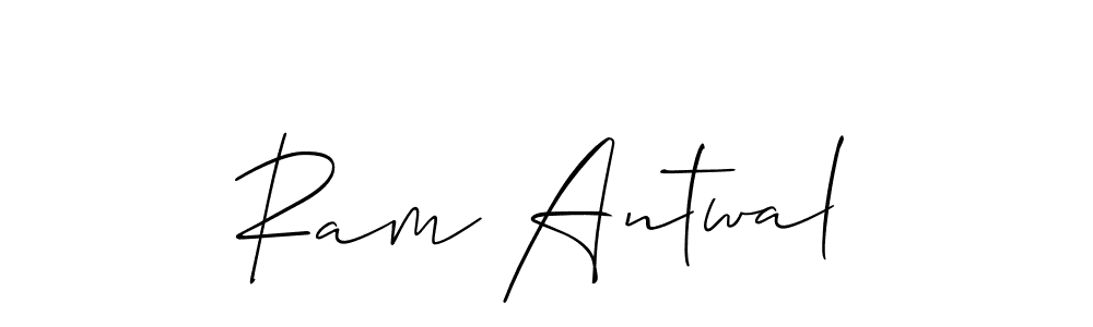 Best and Professional Signature Style for Ram Antwal. Allison_Script Best Signature Style Collection. Ram Antwal signature style 2 images and pictures png