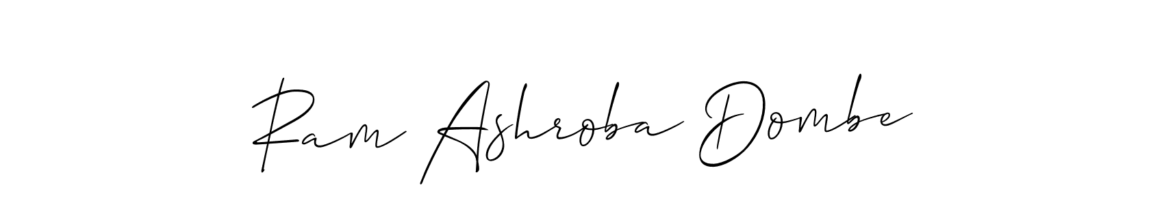 Check out images of Autograph of Ram Ashroba Dombe name. Actor Ram Ashroba Dombe Signature Style. Allison_Script is a professional sign style online. Ram Ashroba Dombe signature style 2 images and pictures png