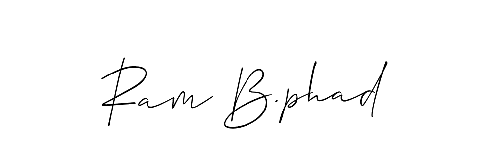 Check out images of Autograph of Ram B.phad name. Actor Ram B.phad Signature Style. Allison_Script is a professional sign style online. Ram B.phad signature style 2 images and pictures png