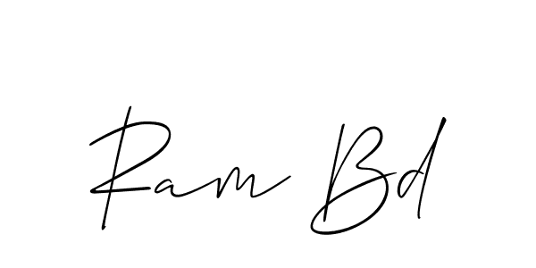 Similarly Allison_Script is the best handwritten signature design. Signature creator online .You can use it as an online autograph creator for name Ram Bd. Ram Bd signature style 2 images and pictures png