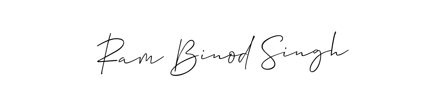 It looks lik you need a new signature style for name Ram Binod Singh. Design unique handwritten (Allison_Script) signature with our free signature maker in just a few clicks. Ram Binod Singh signature style 2 images and pictures png