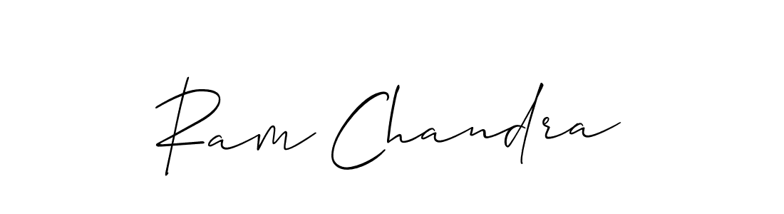 Design your own signature with our free online signature maker. With this signature software, you can create a handwritten (Allison_Script) signature for name Ram Chandra. Ram Chandra signature style 2 images and pictures png