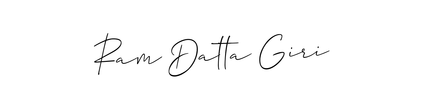 Similarly Allison_Script is the best handwritten signature design. Signature creator online .You can use it as an online autograph creator for name Ram Datta Giri. Ram Datta Giri signature style 2 images and pictures png