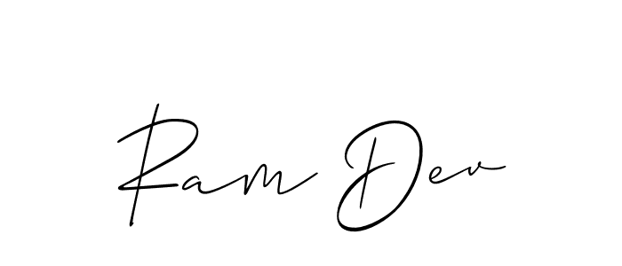 Best and Professional Signature Style for Ram Dev. Allison_Script Best Signature Style Collection. Ram Dev signature style 2 images and pictures png