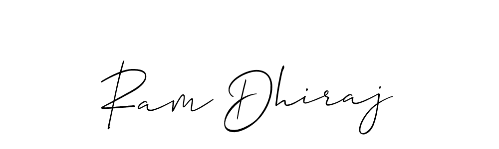 Once you've used our free online signature maker to create your best signature Allison_Script style, it's time to enjoy all of the benefits that Ram Dhiraj name signing documents. Ram Dhiraj signature style 2 images and pictures png