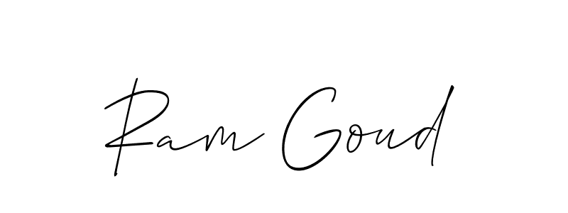 How to make Ram Goud signature? Allison_Script is a professional autograph style. Create handwritten signature for Ram Goud name. Ram Goud signature style 2 images and pictures png