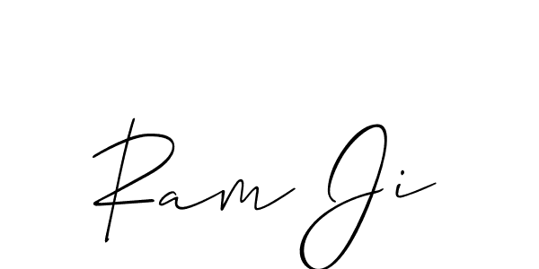 It looks lik you need a new signature style for name Ram Ji. Design unique handwritten (Allison_Script) signature with our free signature maker in just a few clicks. Ram Ji signature style 2 images and pictures png