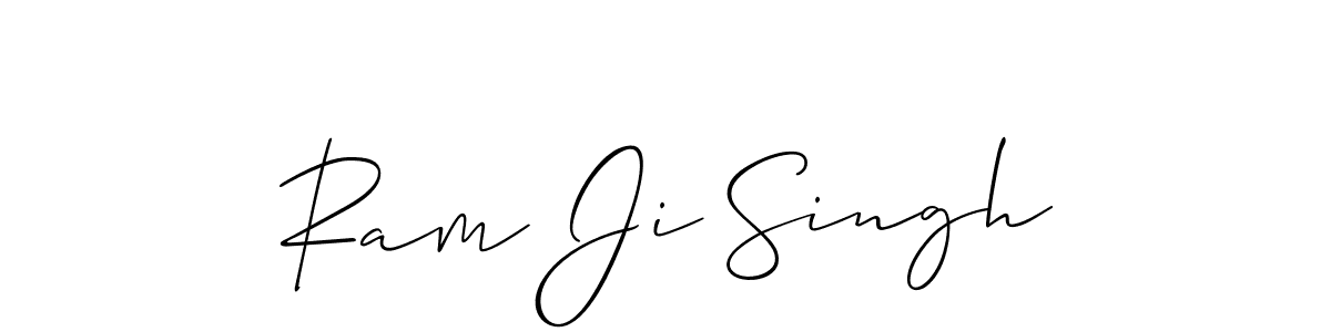 Ram Ji Singh stylish signature style. Best Handwritten Sign (Allison_Script) for my name. Handwritten Signature Collection Ideas for my name Ram Ji Singh. Ram Ji Singh signature style 2 images and pictures png