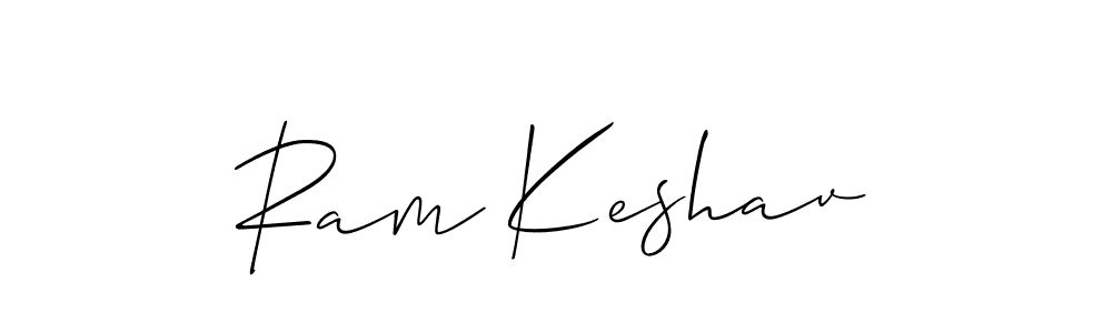 It looks lik you need a new signature style for name Ram Keshav. Design unique handwritten (Allison_Script) signature with our free signature maker in just a few clicks. Ram Keshav signature style 2 images and pictures png