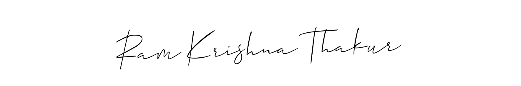 How to Draw Ram Krishna Thakur signature style? Allison_Script is a latest design signature styles for name Ram Krishna Thakur. Ram Krishna Thakur signature style 2 images and pictures png