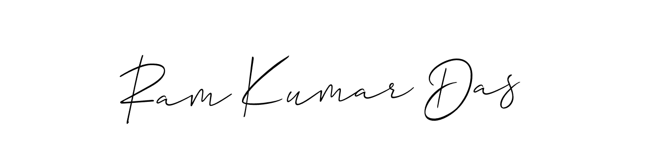 The best way (Allison_Script) to make a short signature is to pick only two or three words in your name. The name Ram Kumar Das include a total of six letters. For converting this name. Ram Kumar Das signature style 2 images and pictures png