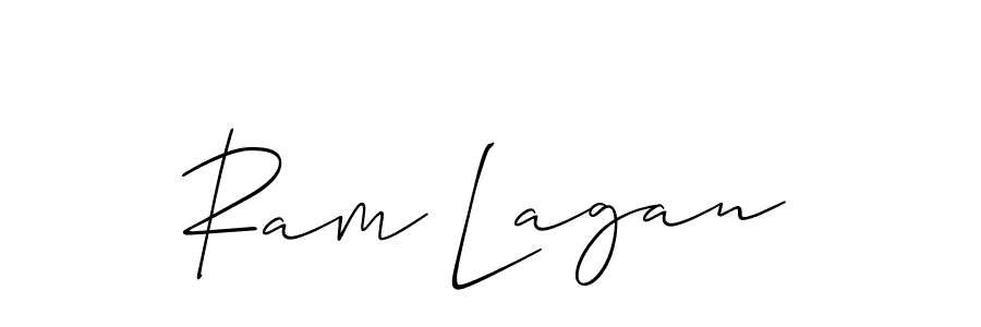 Also we have Ram Lagan name is the best signature style. Create professional handwritten signature collection using Allison_Script autograph style. Ram Lagan signature style 2 images and pictures png