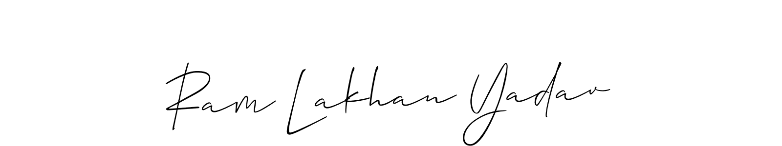 This is the best signature style for the Ram Lakhan Yadav name. Also you like these signature font (Allison_Script). Mix name signature. Ram Lakhan Yadav signature style 2 images and pictures png