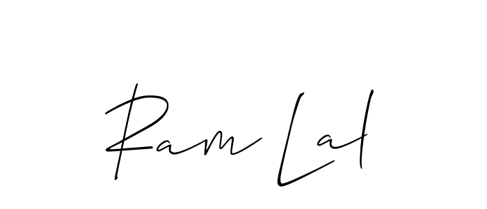 Best and Professional Signature Style for Ram Lal. Allison_Script Best Signature Style Collection. Ram Lal signature style 2 images and pictures png