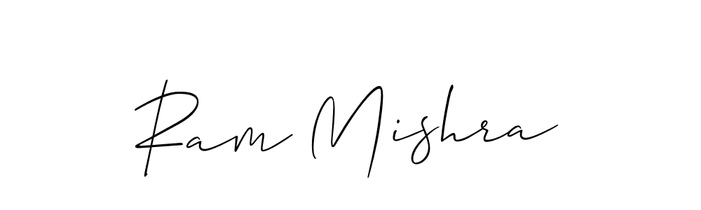 Make a short Ram Mishra signature style. Manage your documents anywhere anytime using Allison_Script. Create and add eSignatures, submit forms, share and send files easily. Ram Mishra signature style 2 images and pictures png