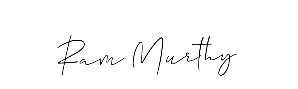 It looks lik you need a new signature style for name Ram Murthy. Design unique handwritten (Allison_Script) signature with our free signature maker in just a few clicks. Ram Murthy signature style 2 images and pictures png