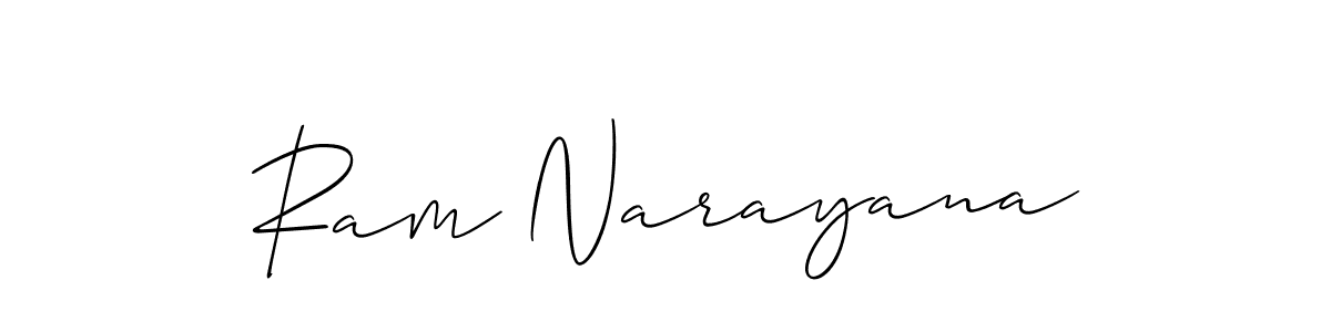 This is the best signature style for the Ram Narayana name. Also you like these signature font (Allison_Script). Mix name signature. Ram Narayana signature style 2 images and pictures png