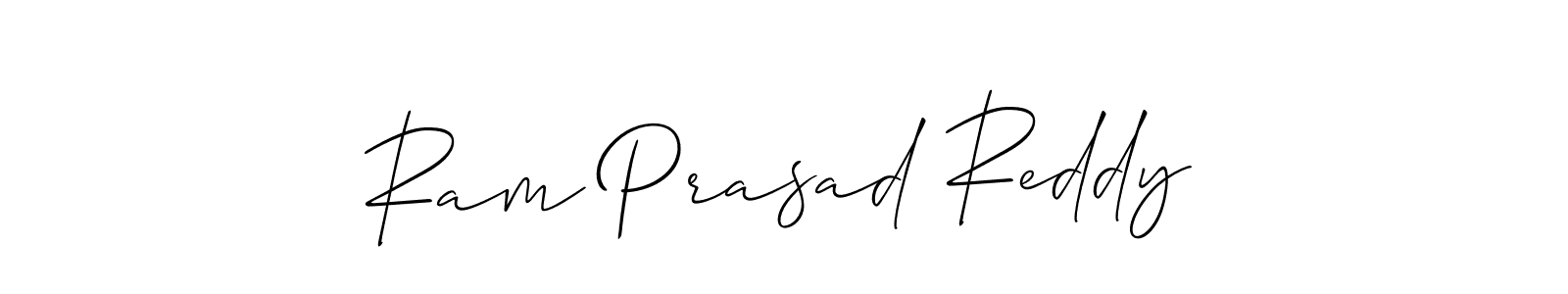 Design your own signature with our free online signature maker. With this signature software, you can create a handwritten (Allison_Script) signature for name Ram Prasad Reddy. Ram Prasad Reddy signature style 2 images and pictures png