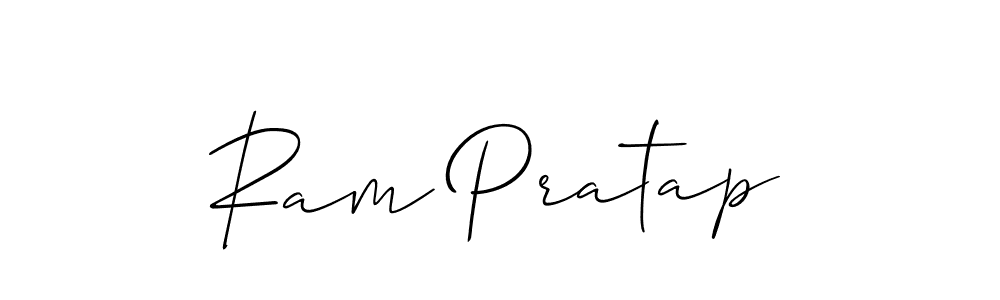 if you are searching for the best signature style for your name Ram Pratap. so please give up your signature search. here we have designed multiple signature styles  using Allison_Script. Ram Pratap signature style 2 images and pictures png