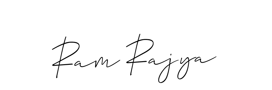 Once you've used our free online signature maker to create your best signature Allison_Script style, it's time to enjoy all of the benefits that Ram Rajya name signing documents. Ram Rajya signature style 2 images and pictures png