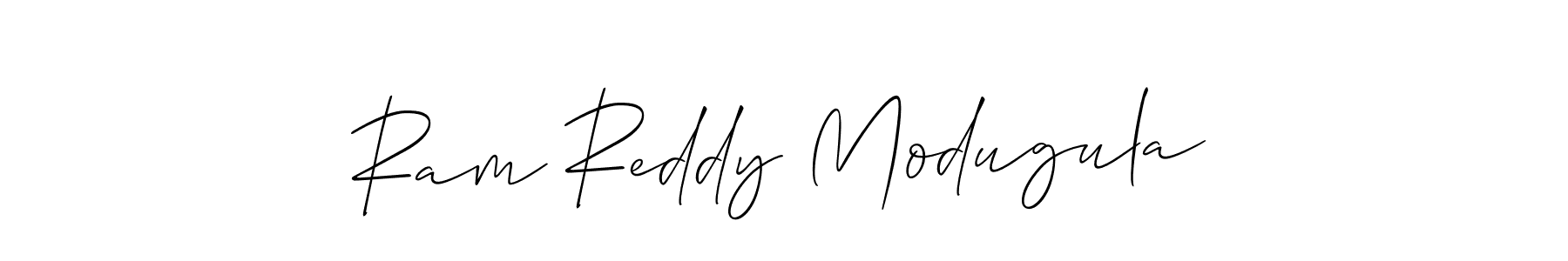 Similarly Allison_Script is the best handwritten signature design. Signature creator online .You can use it as an online autograph creator for name Ram Reddy Modugula. Ram Reddy Modugula signature style 2 images and pictures png