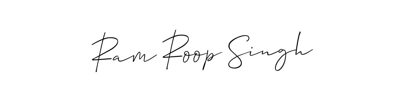 Once you've used our free online signature maker to create your best signature Allison_Script style, it's time to enjoy all of the benefits that Ram Roop Singh name signing documents. Ram Roop Singh signature style 2 images and pictures png