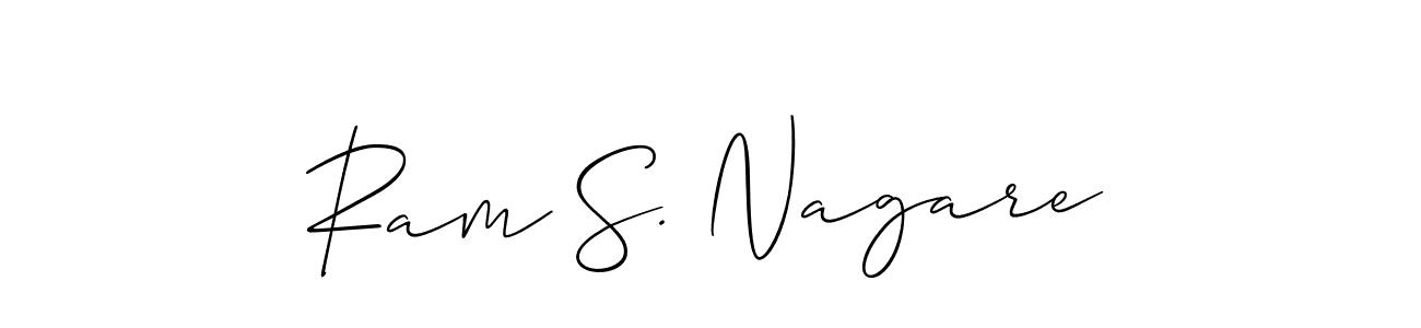 Make a beautiful signature design for name Ram S. Nagare. Use this online signature maker to create a handwritten signature for free. Ram S. Nagare signature style 2 images and pictures png