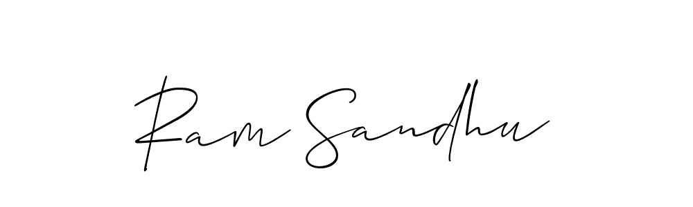 Make a beautiful signature design for name Ram Sandhu. Use this online signature maker to create a handwritten signature for free. Ram Sandhu signature style 2 images and pictures png