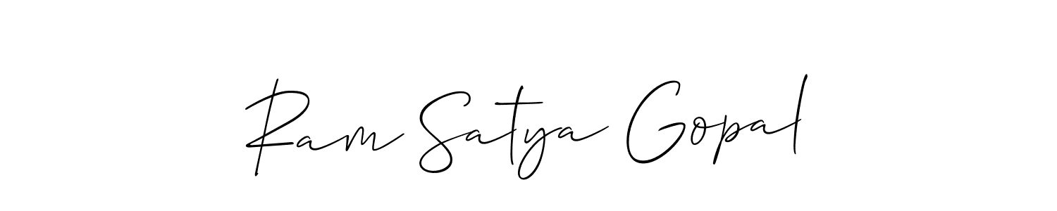 Make a beautiful signature design for name Ram Satya Gopal. Use this online signature maker to create a handwritten signature for free. Ram Satya Gopal signature style 2 images and pictures png