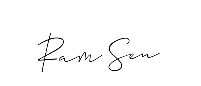 Make a beautiful signature design for name Ram Sen. Use this online signature maker to create a handwritten signature for free. Ram Sen signature style 2 images and pictures png