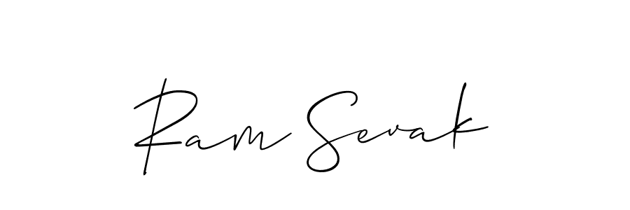 Best and Professional Signature Style for Ram Sevak. Allison_Script Best Signature Style Collection. Ram Sevak signature style 2 images and pictures png