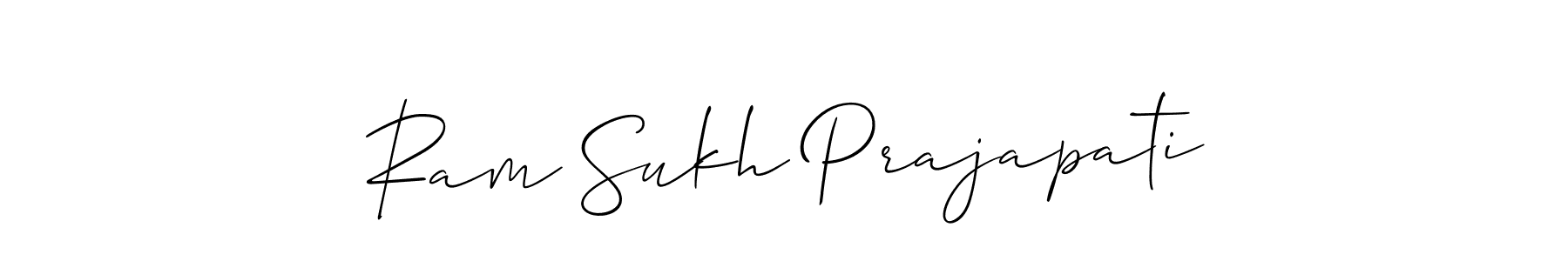 Make a beautiful signature design for name Ram Sukh Prajapati. Use this online signature maker to create a handwritten signature for free. Ram Sukh Prajapati signature style 2 images and pictures png