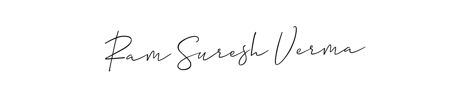 Make a beautiful signature design for name Ram Suresh Verma. Use this online signature maker to create a handwritten signature for free. Ram Suresh Verma signature style 2 images and pictures png