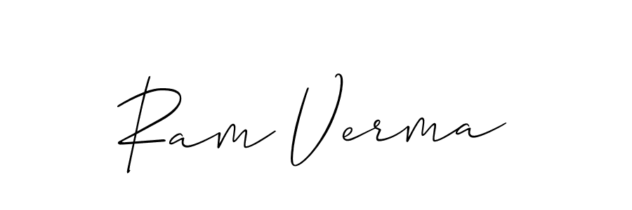 Similarly Allison_Script is the best handwritten signature design. Signature creator online .You can use it as an online autograph creator for name Ram Verma. Ram Verma signature style 2 images and pictures png