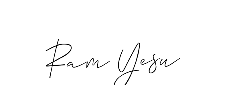 Check out images of Autograph of Ram Yesu name. Actor Ram Yesu Signature Style. Allison_Script is a professional sign style online. Ram Yesu signature style 2 images and pictures png