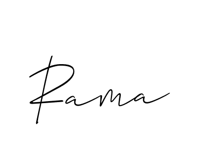 Similarly Allison_Script is the best handwritten signature design. Signature creator online .You can use it as an online autograph creator for name Rama. Rama signature style 2 images and pictures png