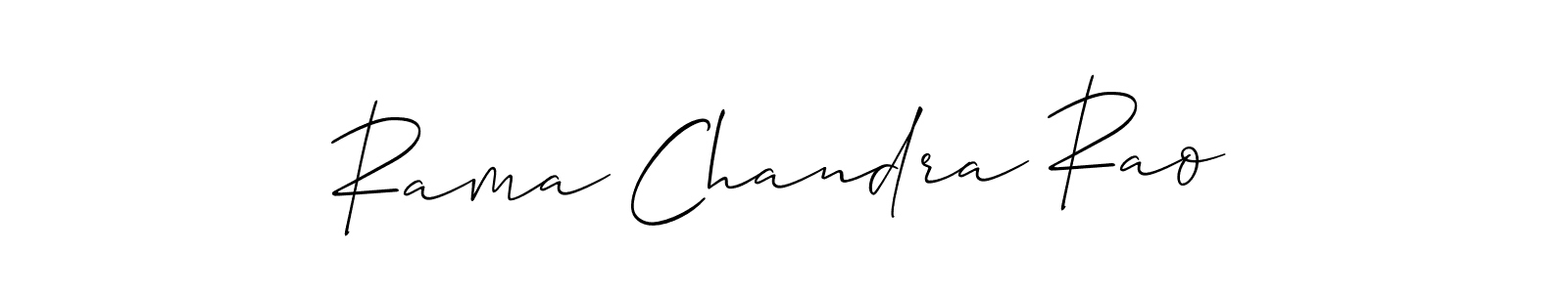 See photos of Rama Chandra Rao official signature by Spectra . Check more albums & portfolios. Read reviews & check more about Allison_Script font. Rama Chandra Rao signature style 2 images and pictures png