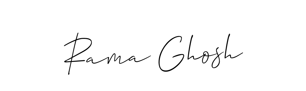 Make a short Rama Ghosh signature style. Manage your documents anywhere anytime using Allison_Script. Create and add eSignatures, submit forms, share and send files easily. Rama Ghosh signature style 2 images and pictures png