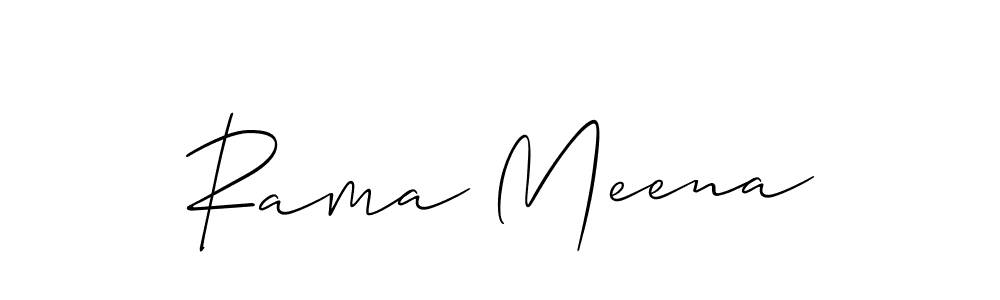 You can use this online signature creator to create a handwritten signature for the name Rama Meena. This is the best online autograph maker. Rama Meena signature style 2 images and pictures png