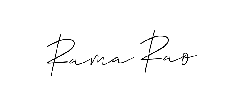 Make a beautiful signature design for name Rama Rao. Use this online signature maker to create a handwritten signature for free. Rama Rao signature style 2 images and pictures png
