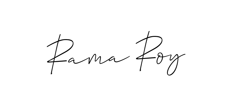 You can use this online signature creator to create a handwritten signature for the name Rama Roy. This is the best online autograph maker. Rama Roy signature style 2 images and pictures png