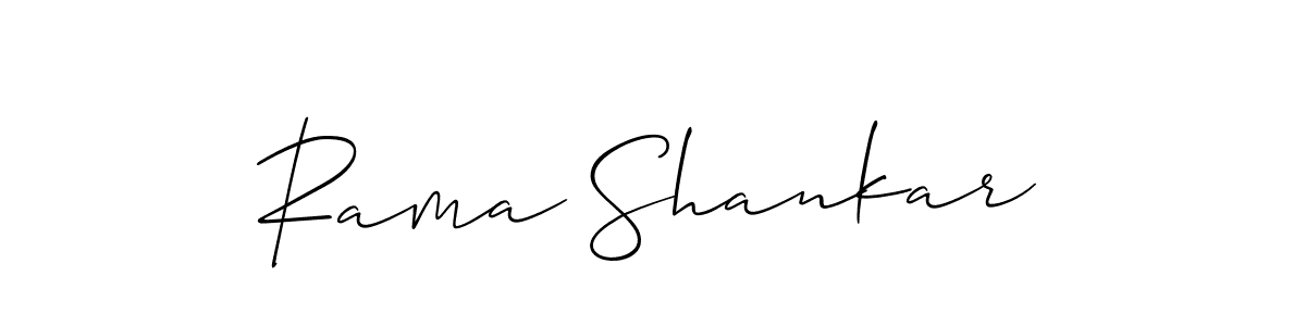 Best and Professional Signature Style for Rama Shankar. Allison_Script Best Signature Style Collection. Rama Shankar signature style 2 images and pictures png