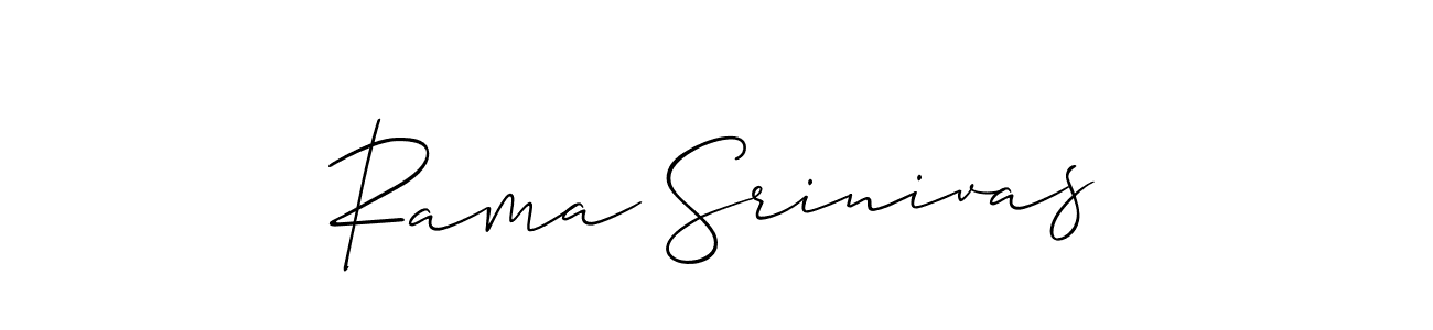 Also You can easily find your signature by using the search form. We will create Rama Srinivas name handwritten signature images for you free of cost using Allison_Script sign style. Rama Srinivas signature style 2 images and pictures png