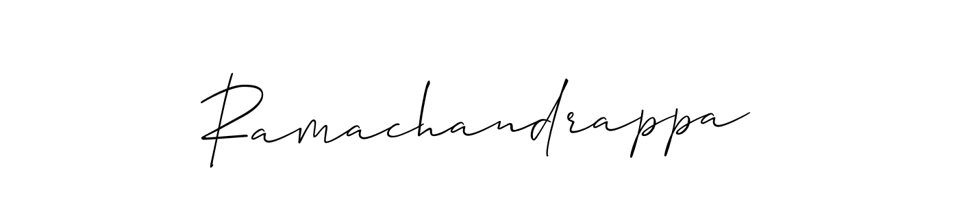 It looks lik you need a new signature style for name Ramachandrappa. Design unique handwritten (Allison_Script) signature with our free signature maker in just a few clicks. Ramachandrappa signature style 2 images and pictures png