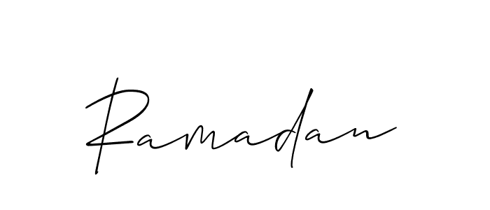 Similarly Allison_Script is the best handwritten signature design. Signature creator online .You can use it as an online autograph creator for name Ramadan. Ramadan signature style 2 images and pictures png