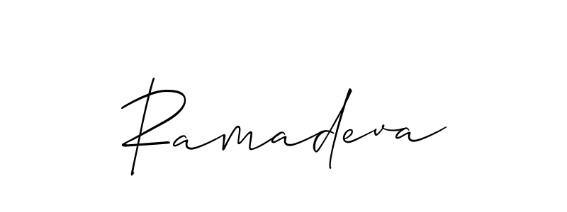 Check out images of Autograph of Ramadeva name. Actor Ramadeva Signature Style. Allison_Script is a professional sign style online. Ramadeva signature style 2 images and pictures png